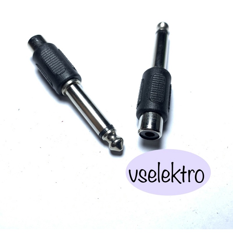 Jual JACK RCA TO AKAI MONO/CONVERTER RCA TO JACK TOA PVC/CONVERTER RCA ...