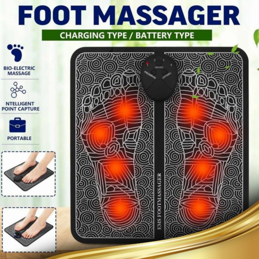 Jual Tikar Pijat Kaki Alat Terapi Kaki Listrik EMS Mat Japan Foot