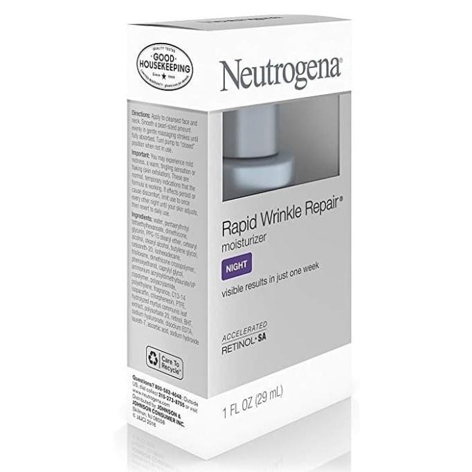 Jual Neutrogena Rapid Wrinkle Repair Night Moisturizer 29ml Shopee Indonesia 1285