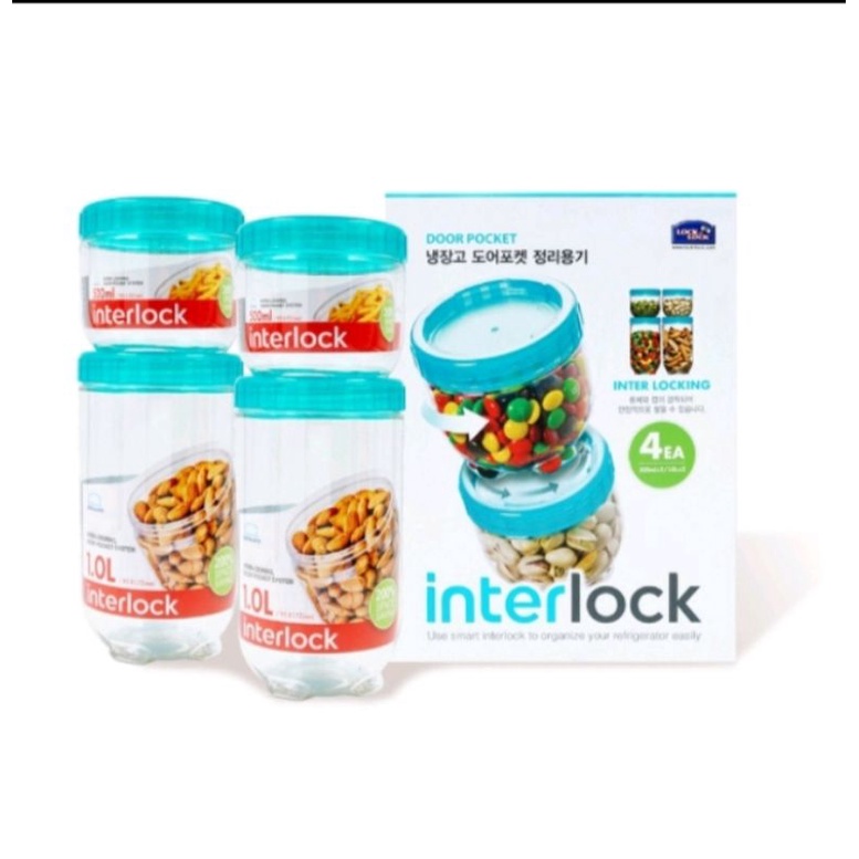 Jual interlock locknlock 4set | Shopee Indonesia