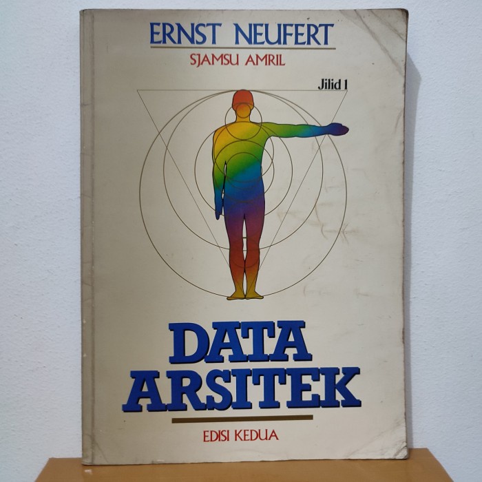 Jual Buku Data Arsitek Jilid Edisi Kedua Ernst Neufert Oleh Sjamsu Amril Shopee Indonesia