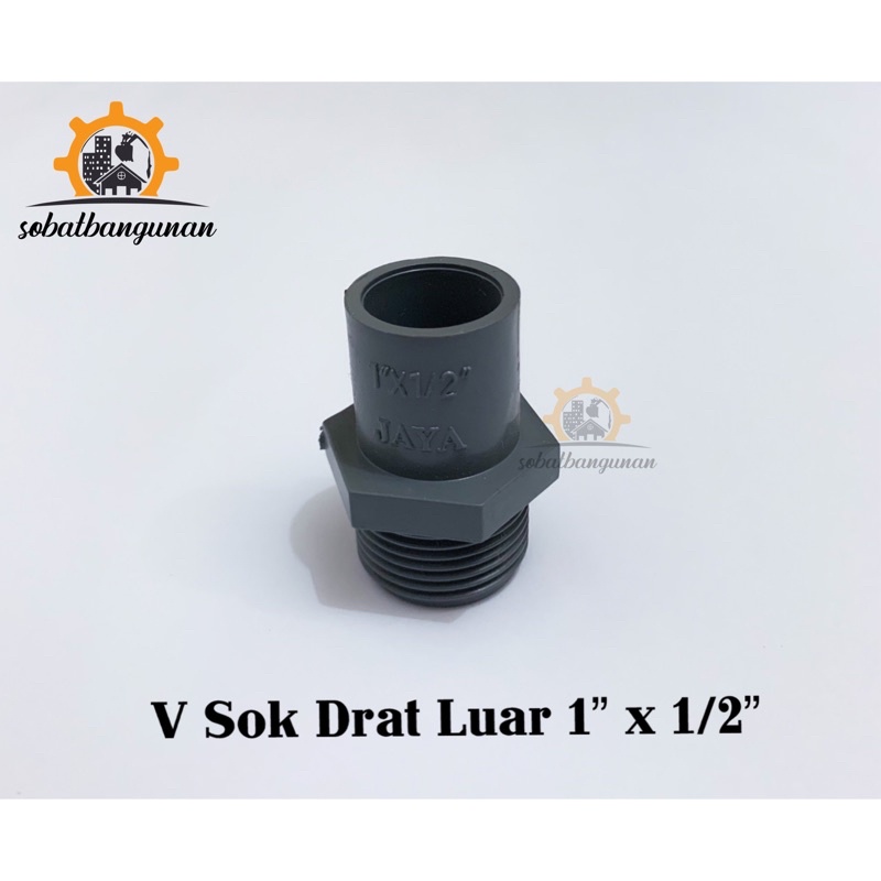 Jual Valve Socket X Jaya Ts V Sok Drat Luar X Shopee Indonesia