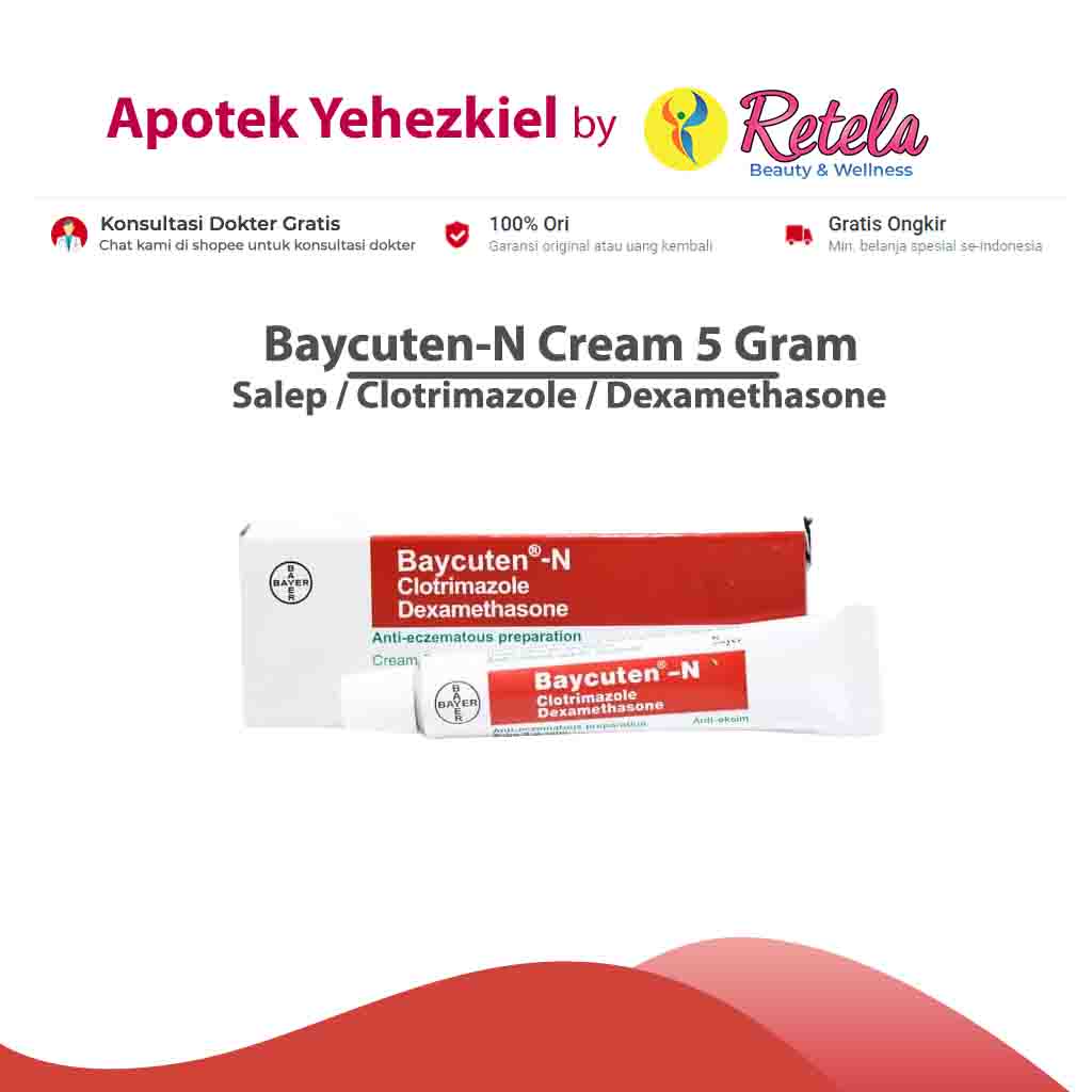 Jual BAYCUTEN-N CREAM 5GR | Shopee Indonesia