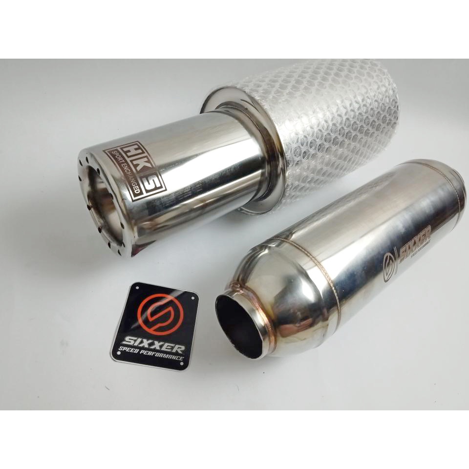 Jual full set hks gronel titan,resonator Shopee Indonesia