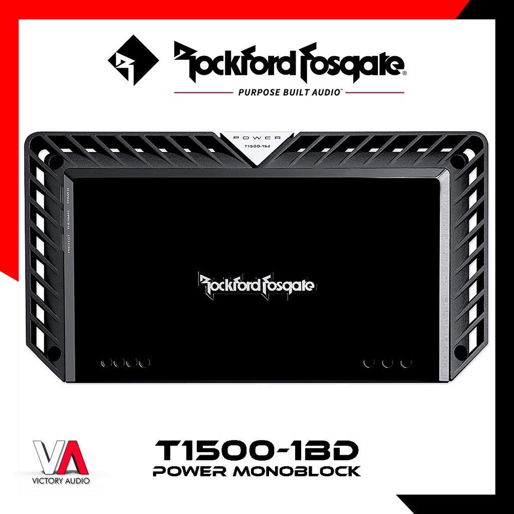 Jual Power Amplifier Monoblock Audio Mobil ROCKFORD FOSGATE T1500-1BD ...