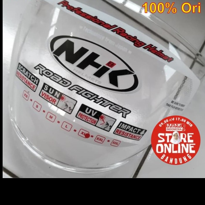 Jual Kaca Kaca Helm Nhk R1 Visor Ori | Shopee Indonesia