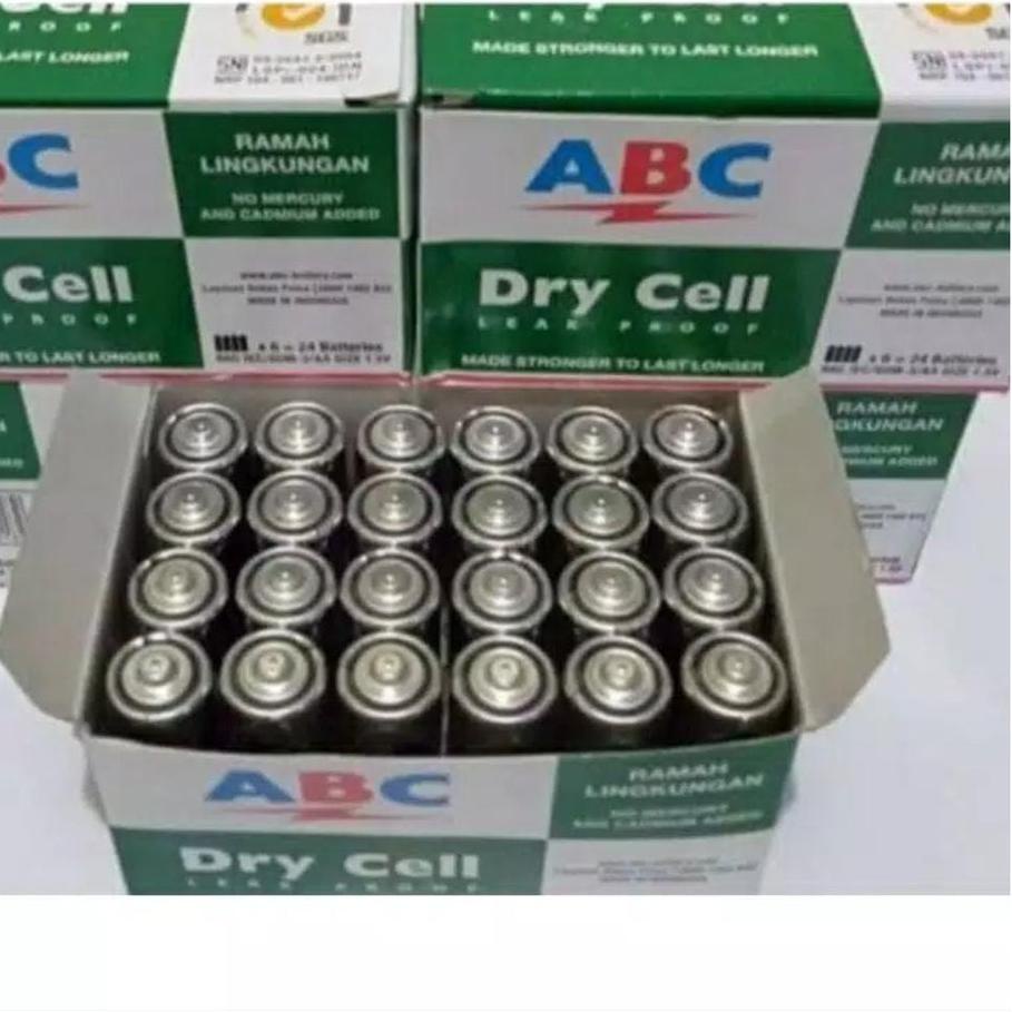 Jual ♥@♥ 24 PCS Batu Baterai Abc Jam AA Dry Cell | Shopee Indonesia