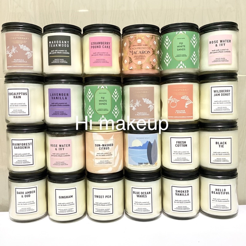 Jual BATH & BODY WORKS lilin aroma/ bbw candle 1 wick Shopee Indonesia
