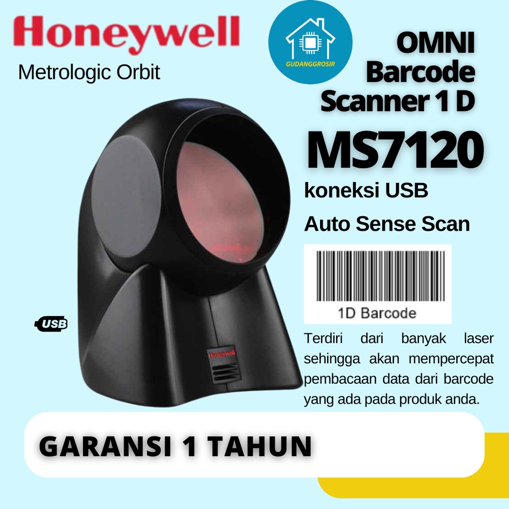 Jual Honeywell MS 7120 Omni Barcode Scanner Orbit Shopee Indonesia