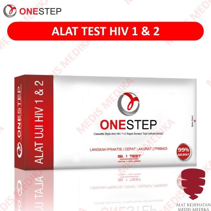 Jual Onestep Alat Tes HIV Test Diagnosa Cek Kesehatan Uji AIDS One Step Shopee Indonesia