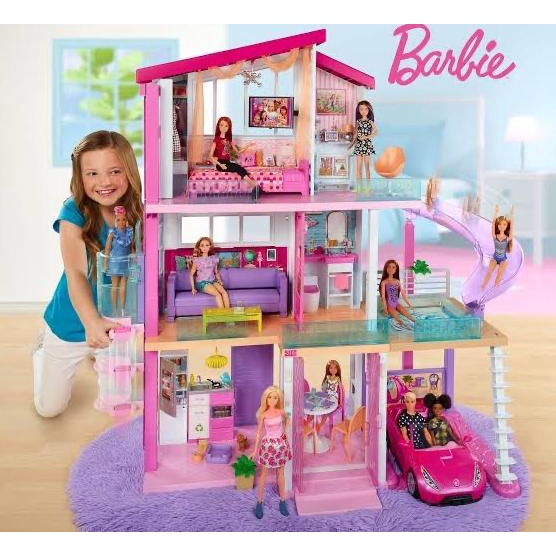 Jual Terlaris Barbie Dreamhouse 360 Play Rumah Barbie Dream House