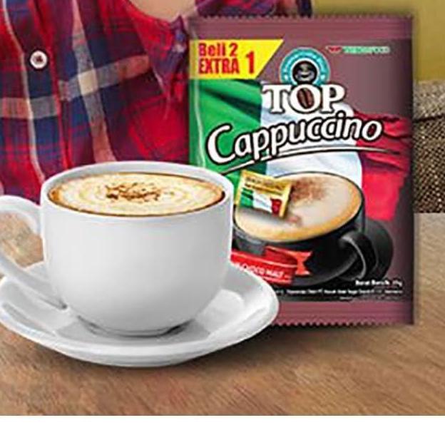 Jual [KODE PRODUK G07KB6350] [1 RENCENG 15 SACHET] Top Kopi CAPPUCCINO