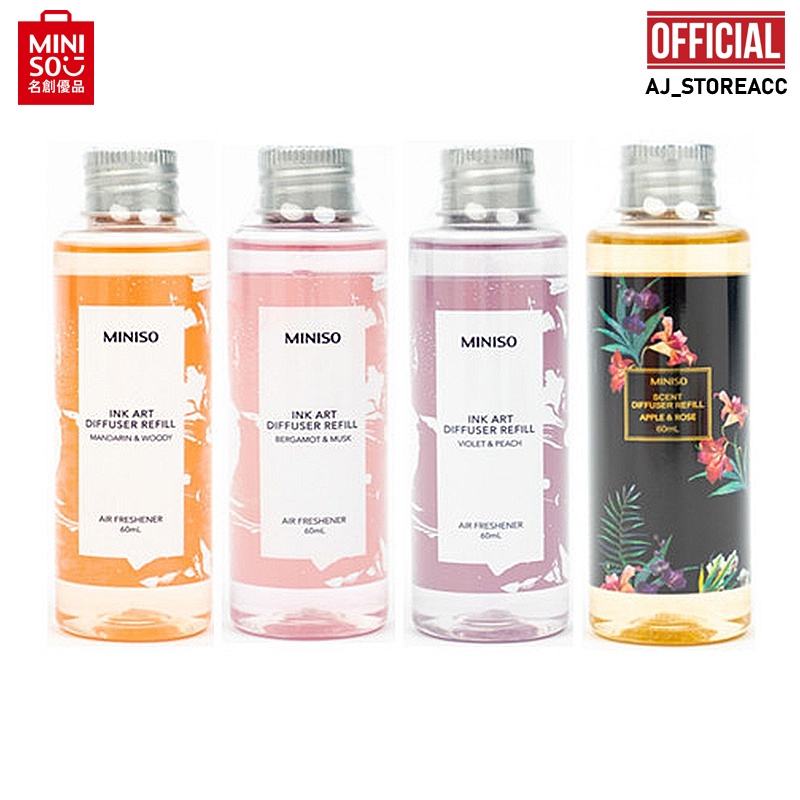 Jual MINISO PEWANGI RUANGAN BERKELAS INK ART DIFFUSER & SCENT DIFFUSER