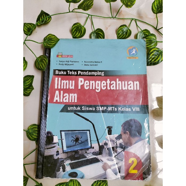 Jual BUKU BEKAS "Ilmu Pengetahuan Alam" Kelas VIII / 8 SMP - MTs ...