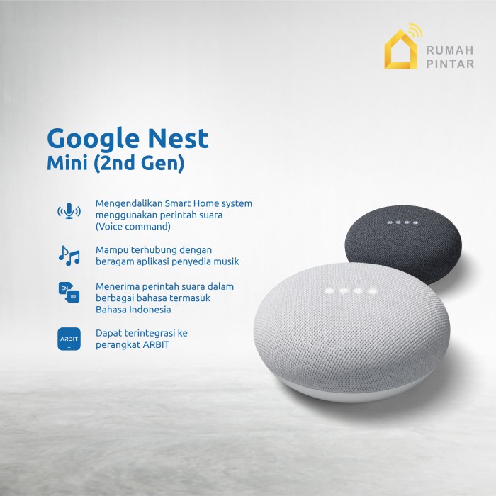 Jual Google Nest Mini 2020 (2nd Gen) | Shopee Indonesia