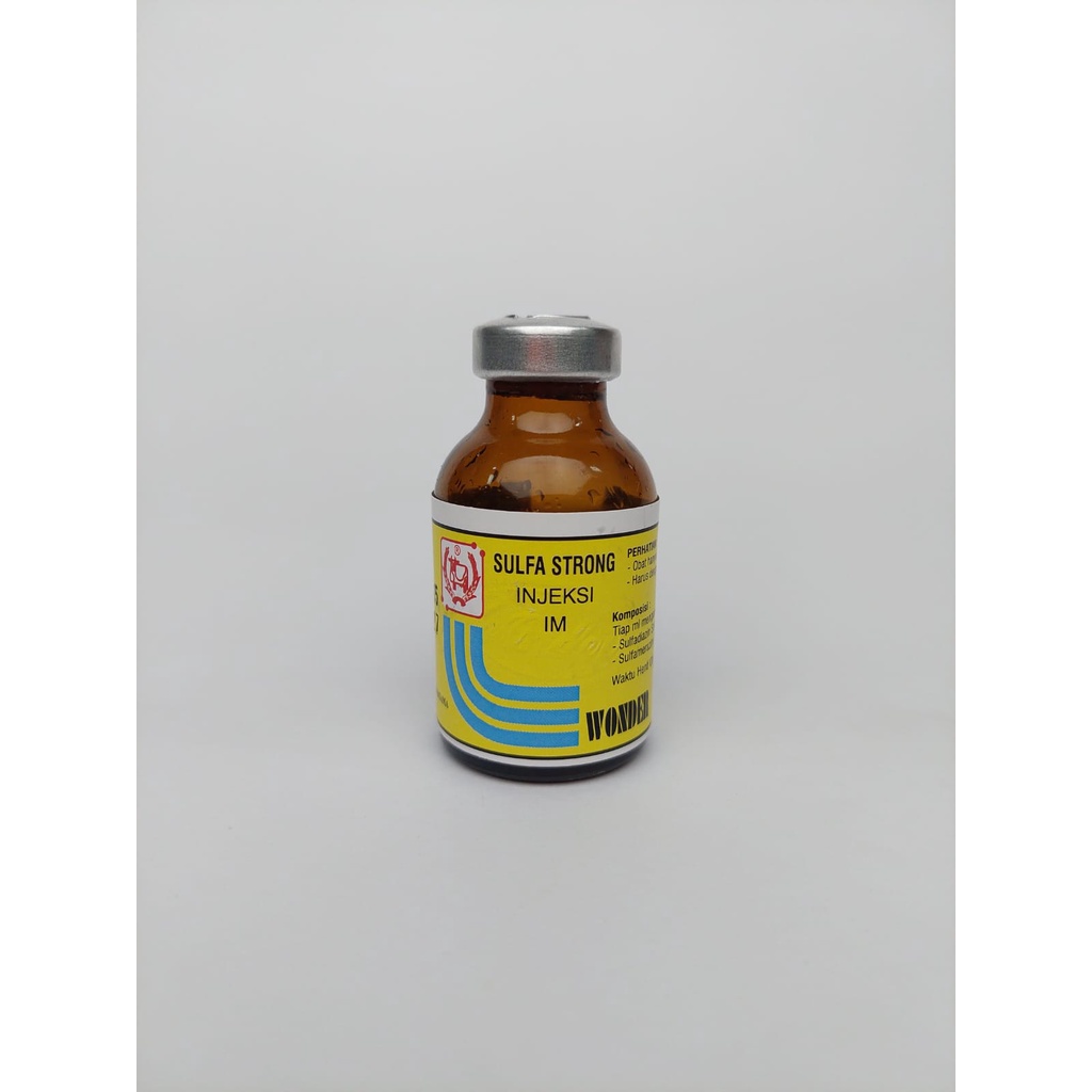 Jual WONDER Sulfa Strong Injeksi 20 ml Antibiotik Hewan | Shopee Indonesia