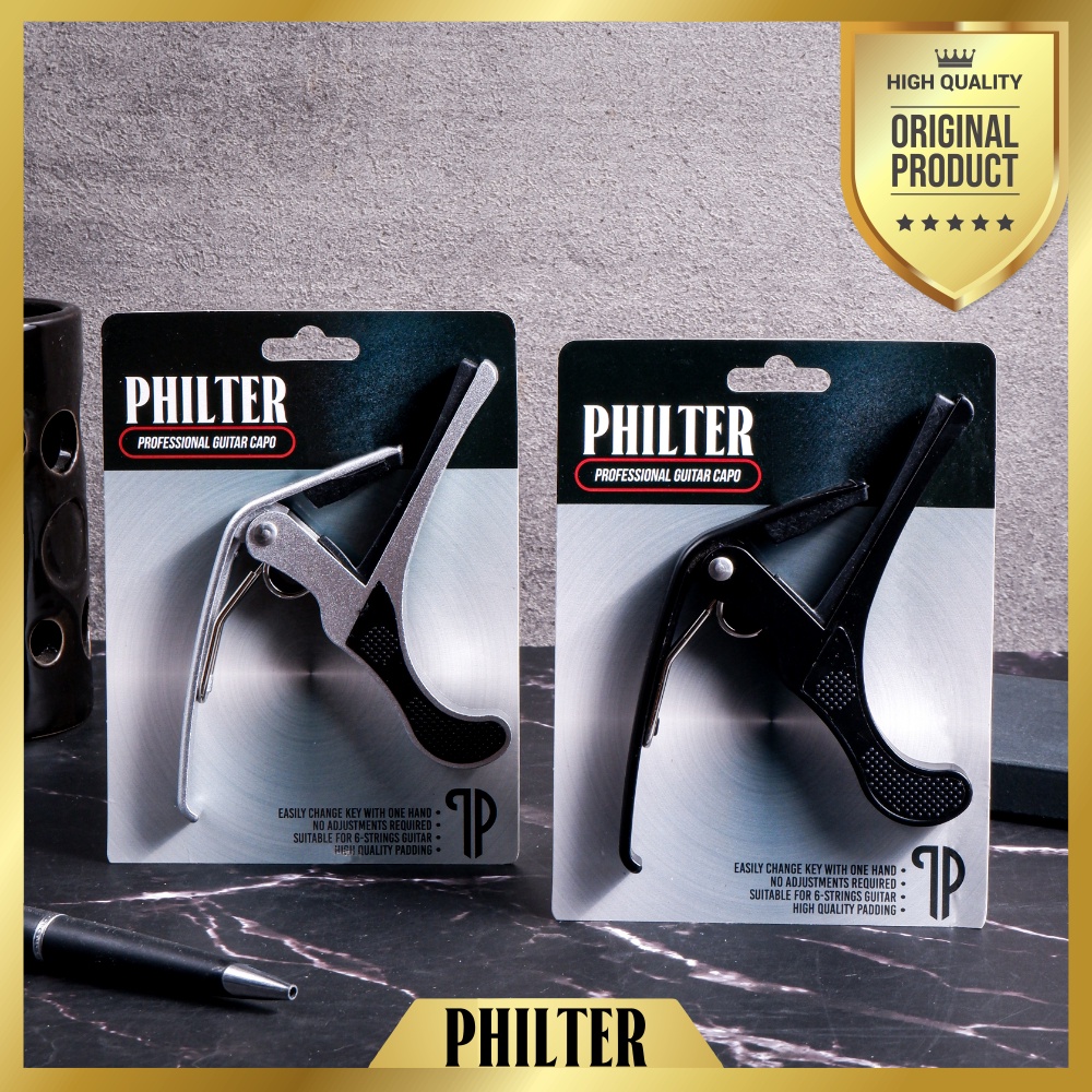 ORIGINAL Philter Capo Gitar Akustik Klasik Elektrik