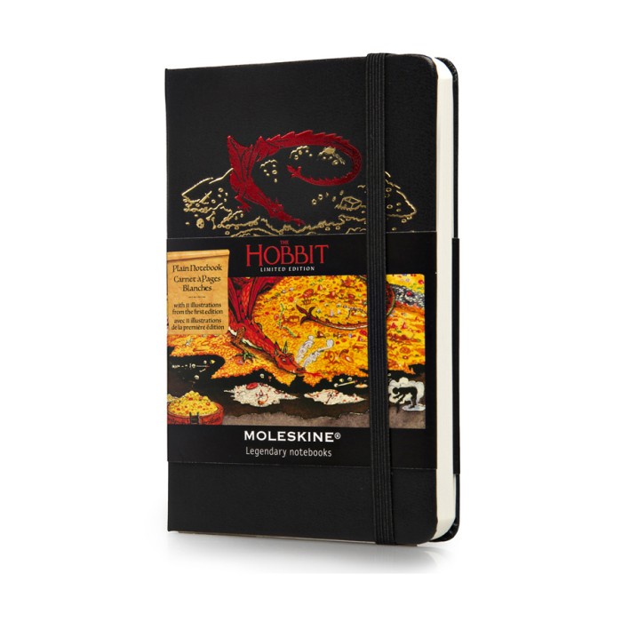 Jual Pad Moleskine Notebook The Hobbit Plain Pocket Black Limited ...