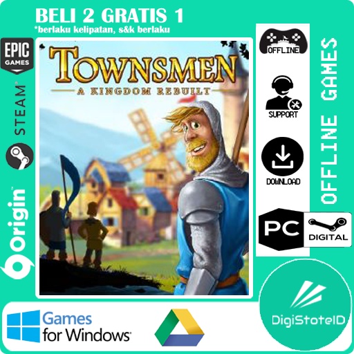 Jual Townsmen A Kingdom Rebuilt - Game PC | Shopee Indonesia