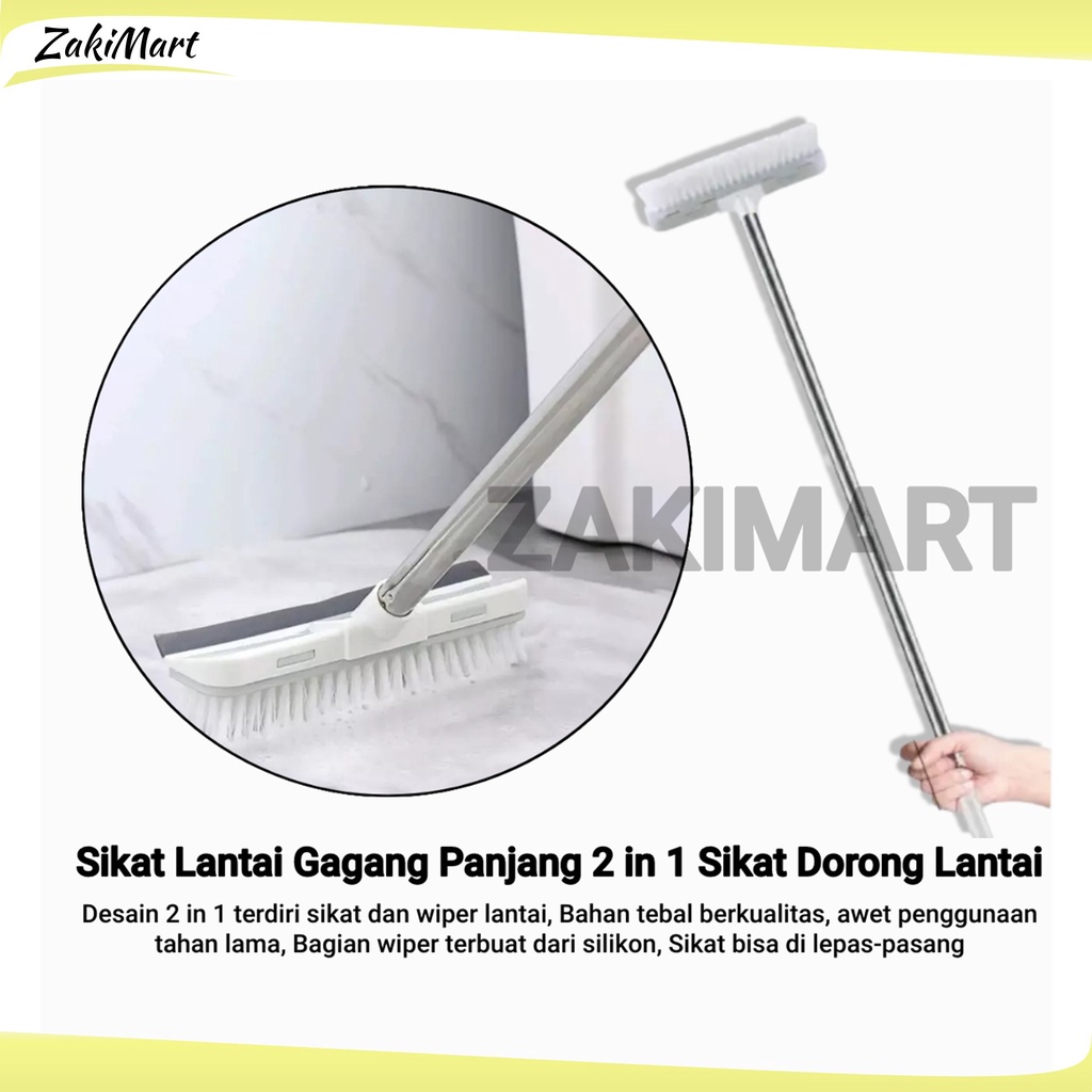 Jual Sikat Lantai Gagang Panjang In Sikat Dorong Lantai Kamar Mandi