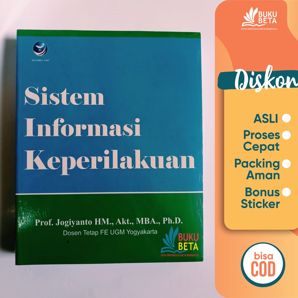 Jual Sistem Informasi Keperilakuan Jogiyanto Hartono Shopee Indonesia