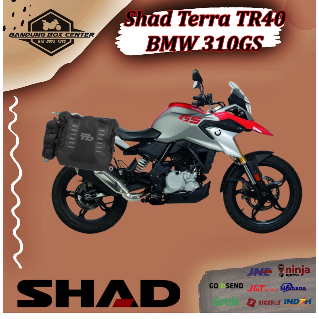 Jual SideBag Shad Terra TR40 Tas Samping BMW 310 GS Terra TR 40 BMW ...