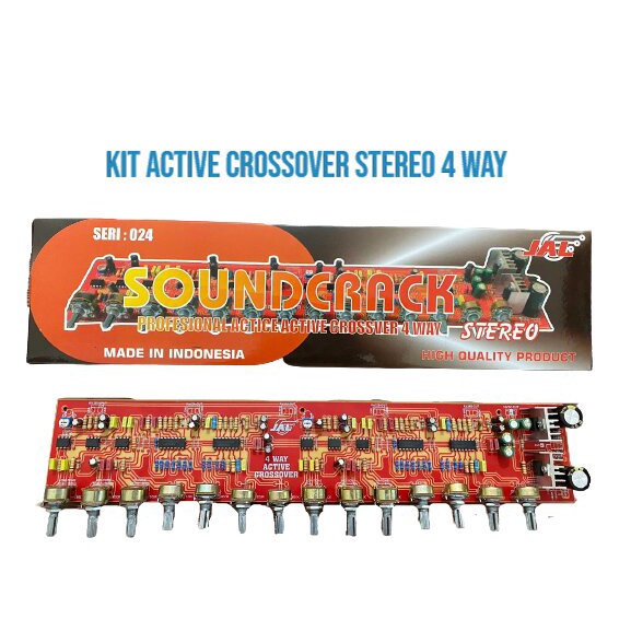 Jual KIT ACTIVE CROSSOVER STEREO 4 WAY | Shopee Indonesia