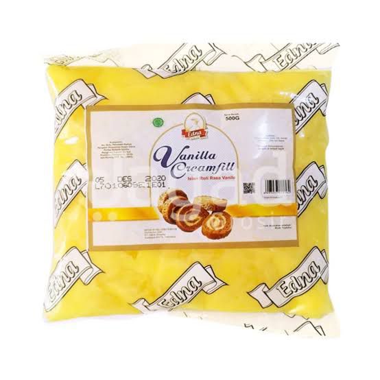 Jual Edna Creamfill Filling Isian Roti 500gr Vanilla / Durian ...