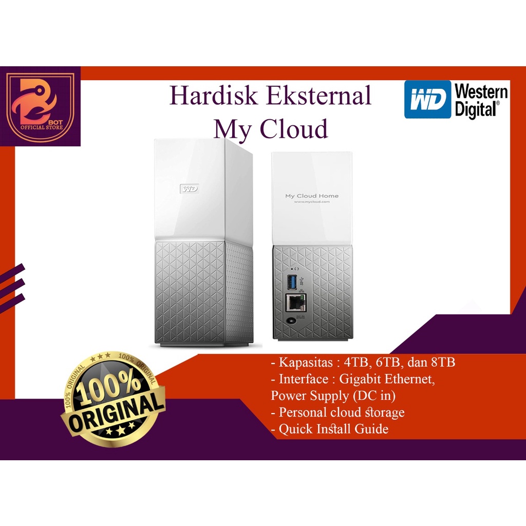 WD My Cloud Home Duo 12TB - - Voor 23.59u, Morgen In Huis