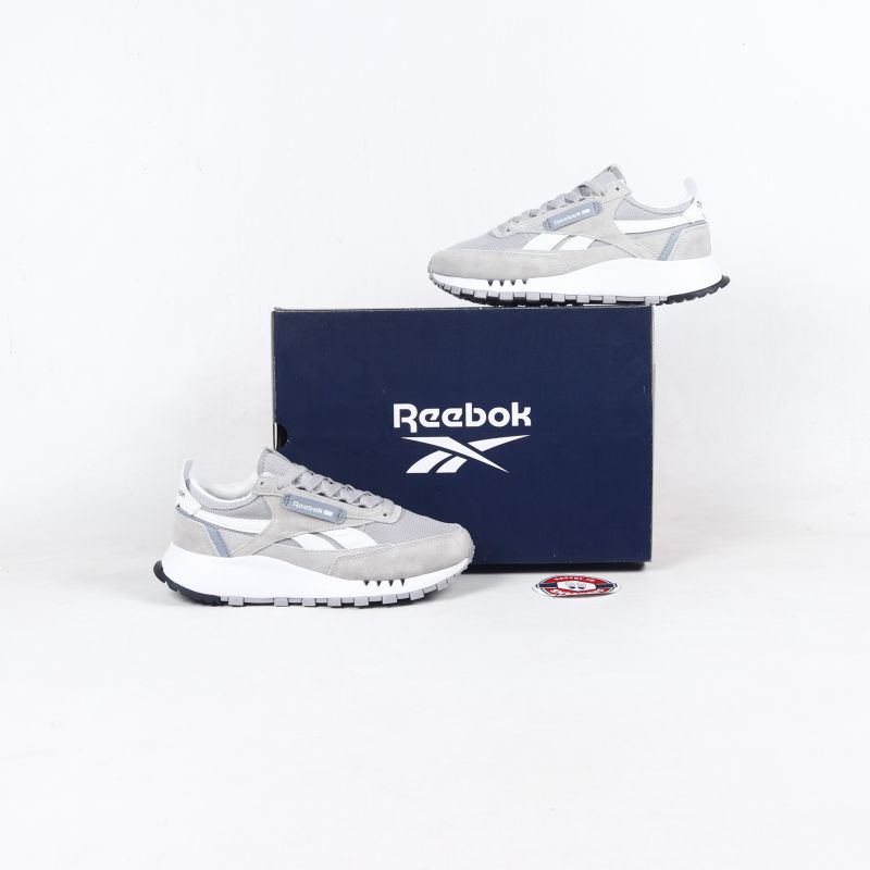 Jual SEPATU REEBOK CLASSICS LEATHER LEGACY GREY WHITE | Shopee Indonesia