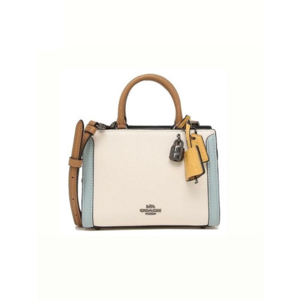 Jual [100 ORIGINAL] COACH MICRO ZOE CROSSBODY IN COLORBLOCK COACH