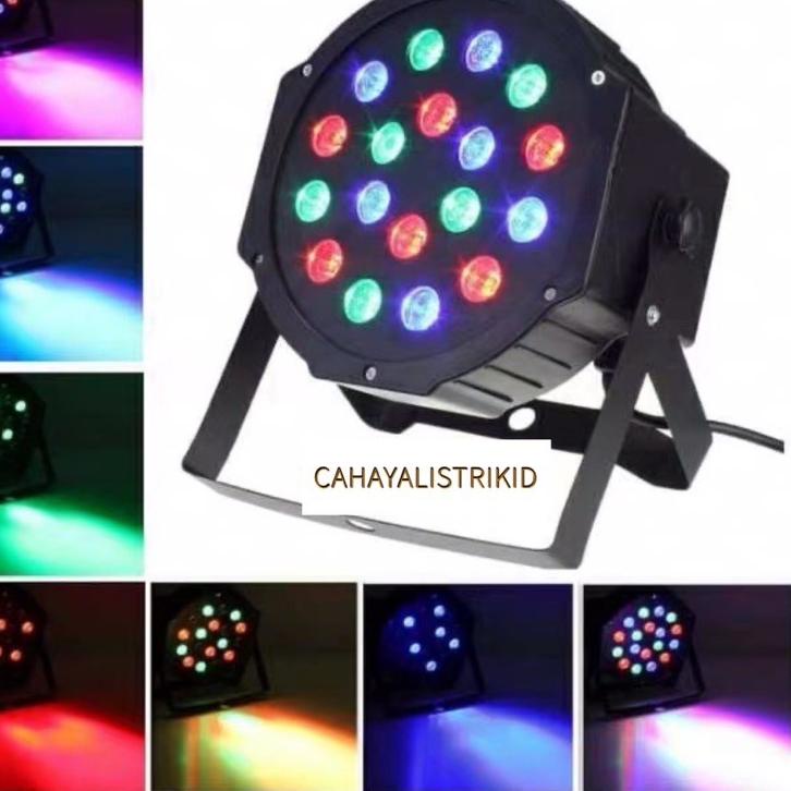 Jual Harga Murah Lampu Sorot Panggung Disco Led Ada Sensor Suara