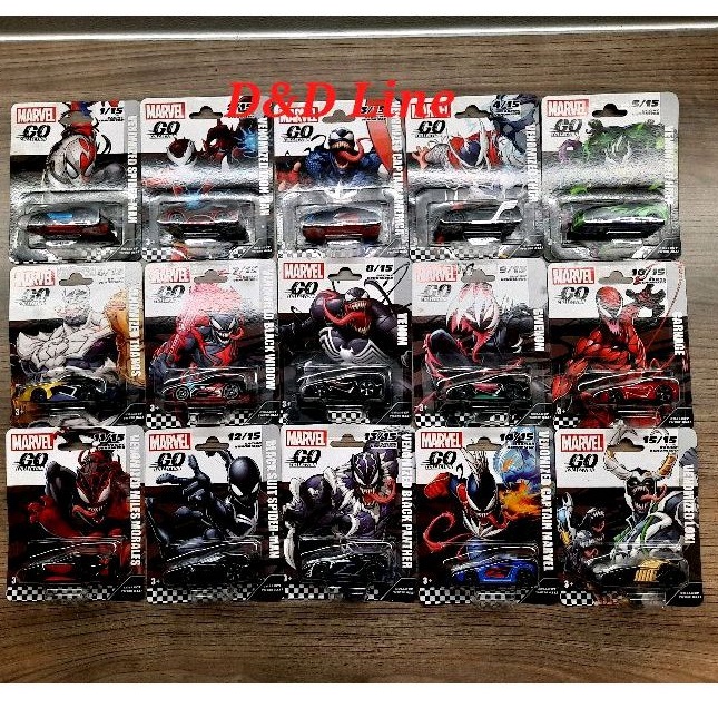 Jual Marvel Go Collection Racing Venomized Mainan Mobil Superhero ...