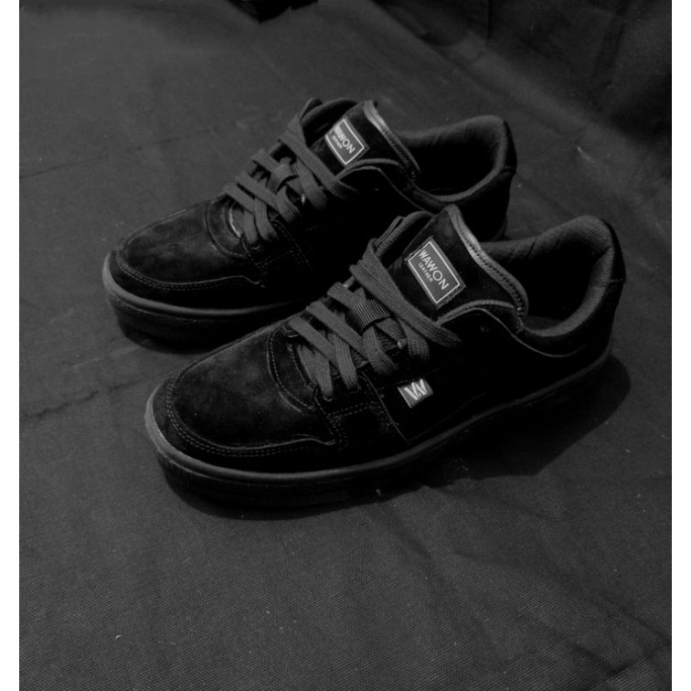 Jual SKATEBOARD SNEAKERS GEMUK SEPATU CLASSY WAWON LEATHER FULL