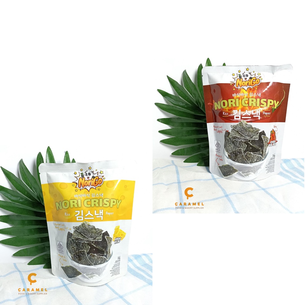 Jual Norigo Nori Crispy Seaweed Snack 20g Rumput Laut Halal Nori