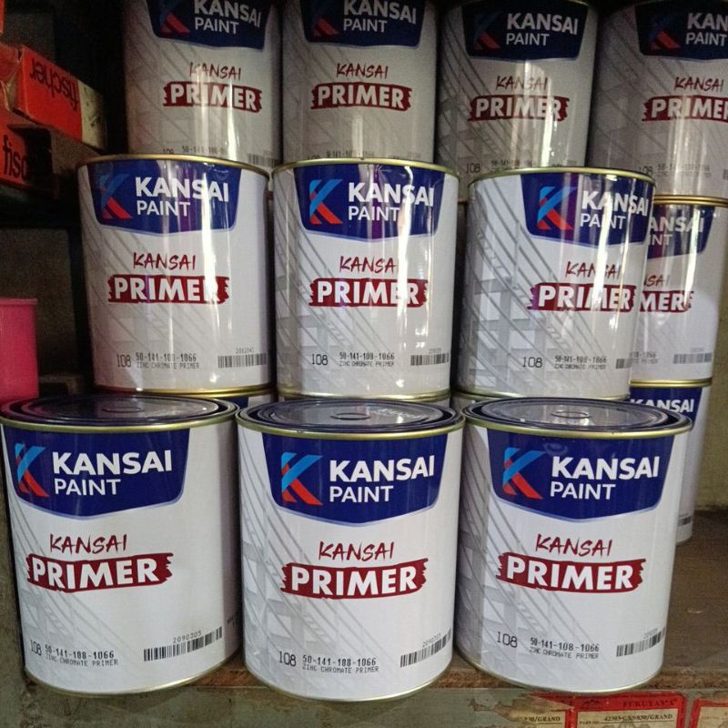 Jual 1gr Meni Kansai Cat Primer Zinc Chromate / Cat Dasar Besi / Anti