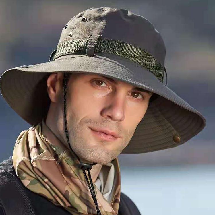 Jual [Art. 5162] TOPI BUCKET RIMBA / RIMBA HAT / TOPI HIKING / TOPI ...