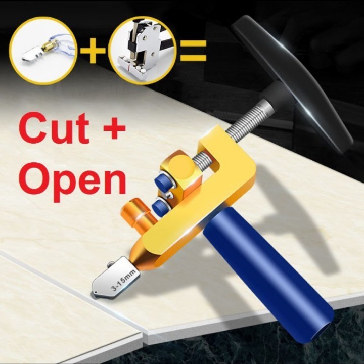 Jual Alat Pemotong Kaca 2 In 1 Keramik Ubin Glass Cutter Manual ...