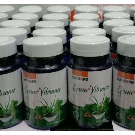 Jual Kapsul Hijau Spirulina Sun Hope Green Vibrance Terbaik Shopee