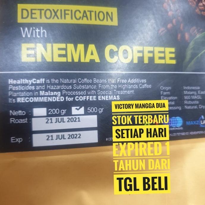 Jual Jual Healthy Caff (Kopi Enema) Enema Kopi Organik Kolon Terapi ...