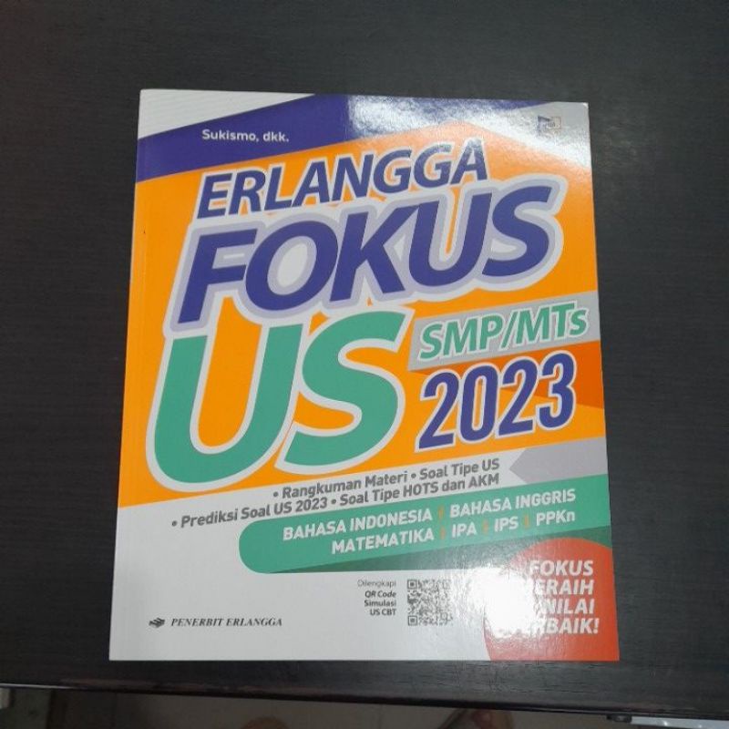 Jual Buku Erlangga Fokus US SMP/MTS 2023 | Shopee Indonesia