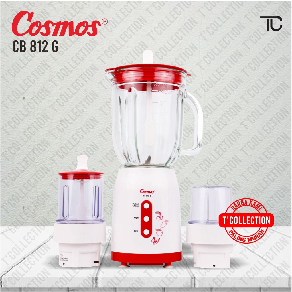 Jual Cosmos Blenz CB-812 G - Blender 2 L (Goblet Kaca) | Shopee Indonesia