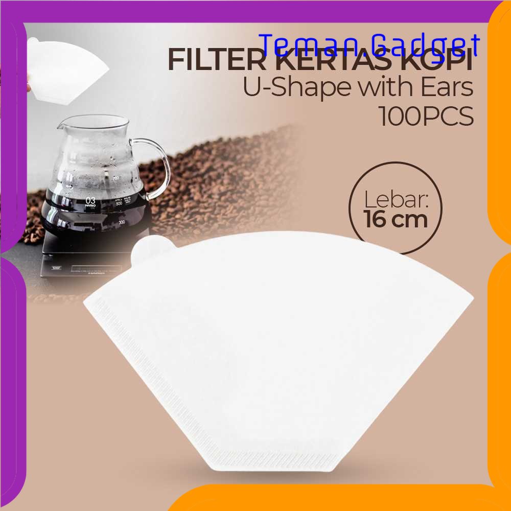 Jual TG - DPR Miss Rose Filter Saringan Kertas Kopi U-Shape with Ears ...