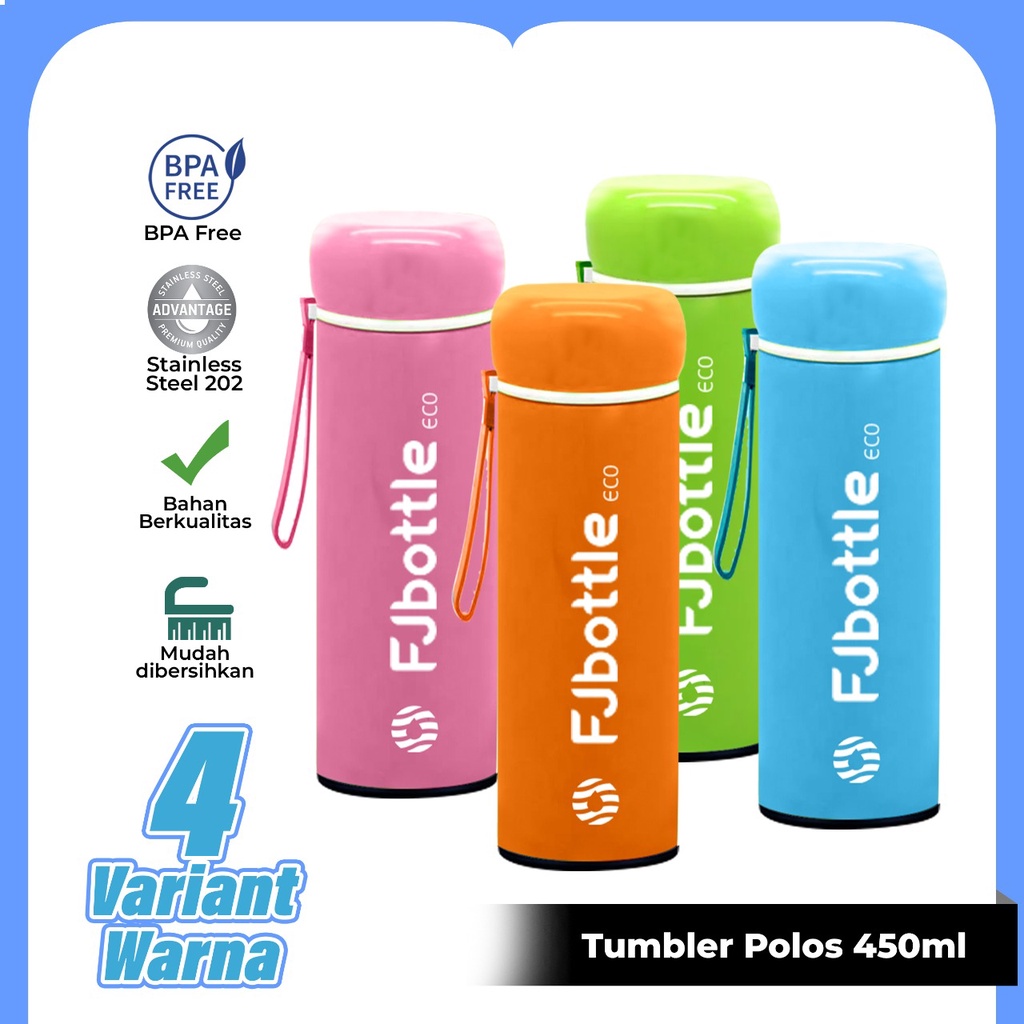 Jual HIOME Botol Tumbler Polos High Quality/ Stainless original 450ml ...