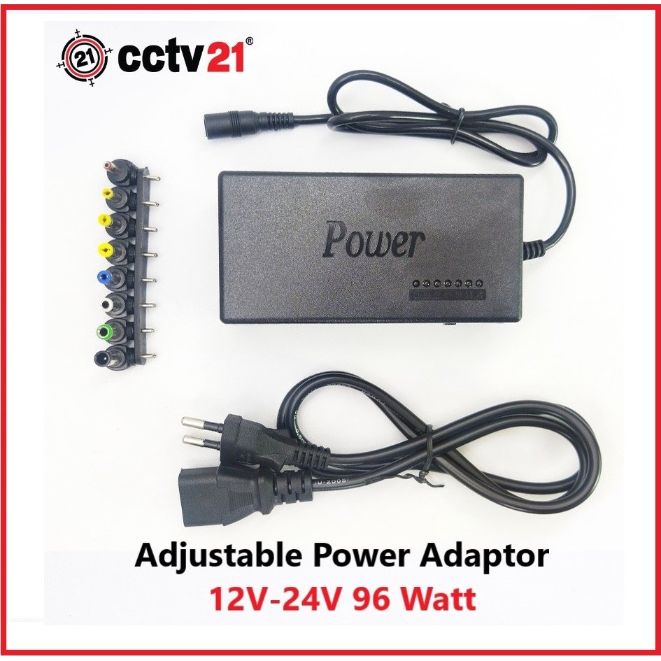 Jual Adjustable Power Adaptor Adapter Power supplay DC 12V-24V 96W ...