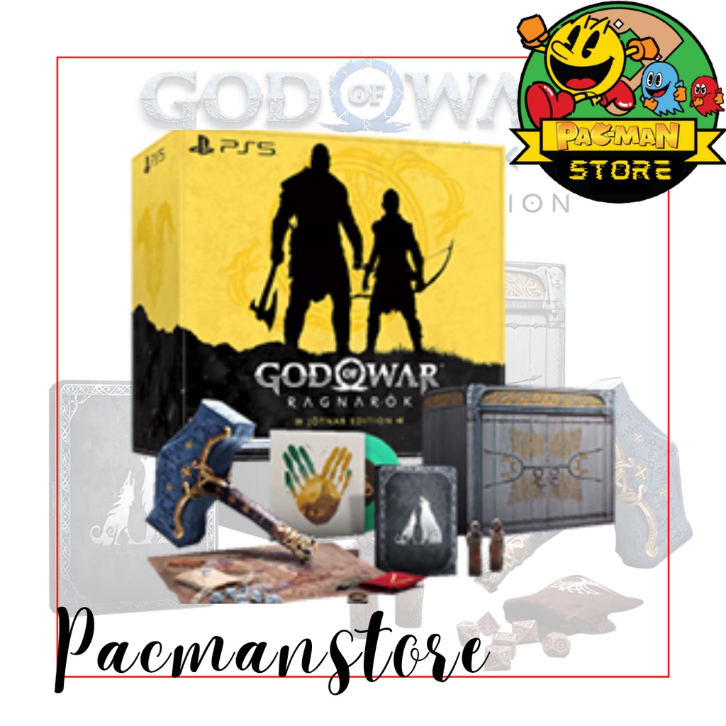 God Of War Ragnarök Jotnar Edition – PS5 – Version Française – Collector – Comme Neuf