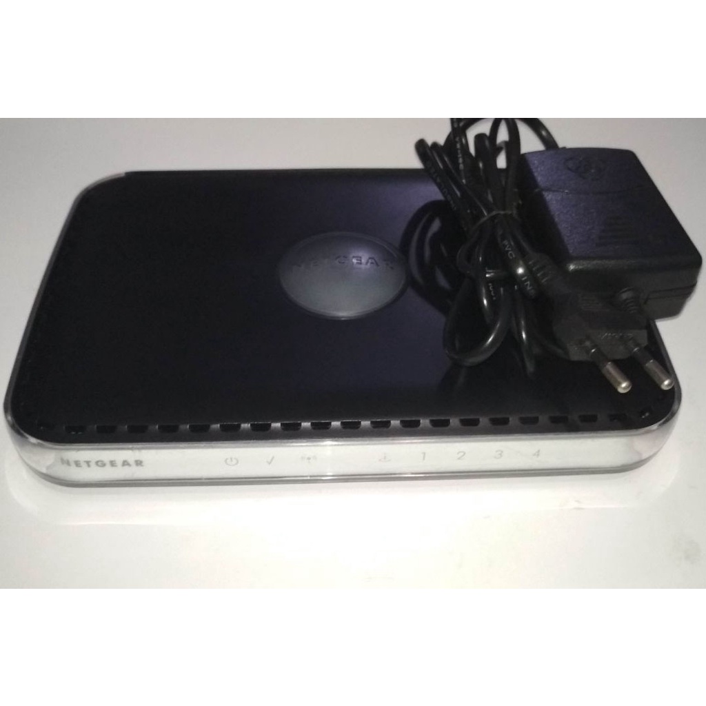 Jual Router NETGEAR WPN824 v3 (Black ) + Adaptor | Shopee Indonesia