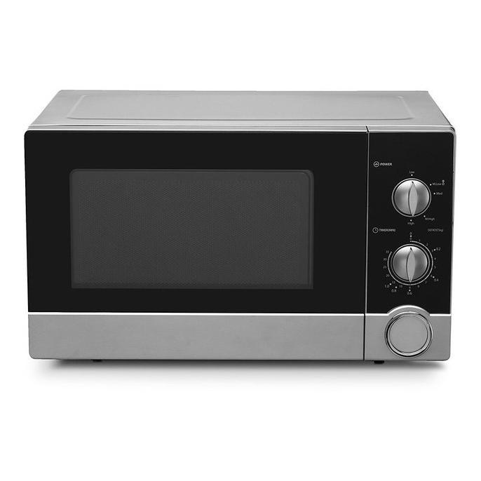 Jual SHARP R21DO S IN Microwave Oven Low Watt ( Silver Hitam) Shopee