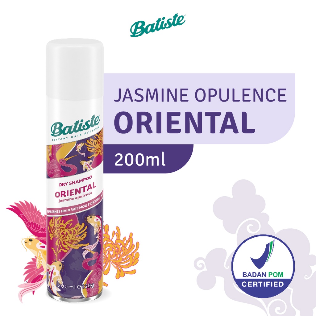 Jual Batiste Pretty & Opulent Oriental Dry Shampoo 200ml Shopee Indonesia