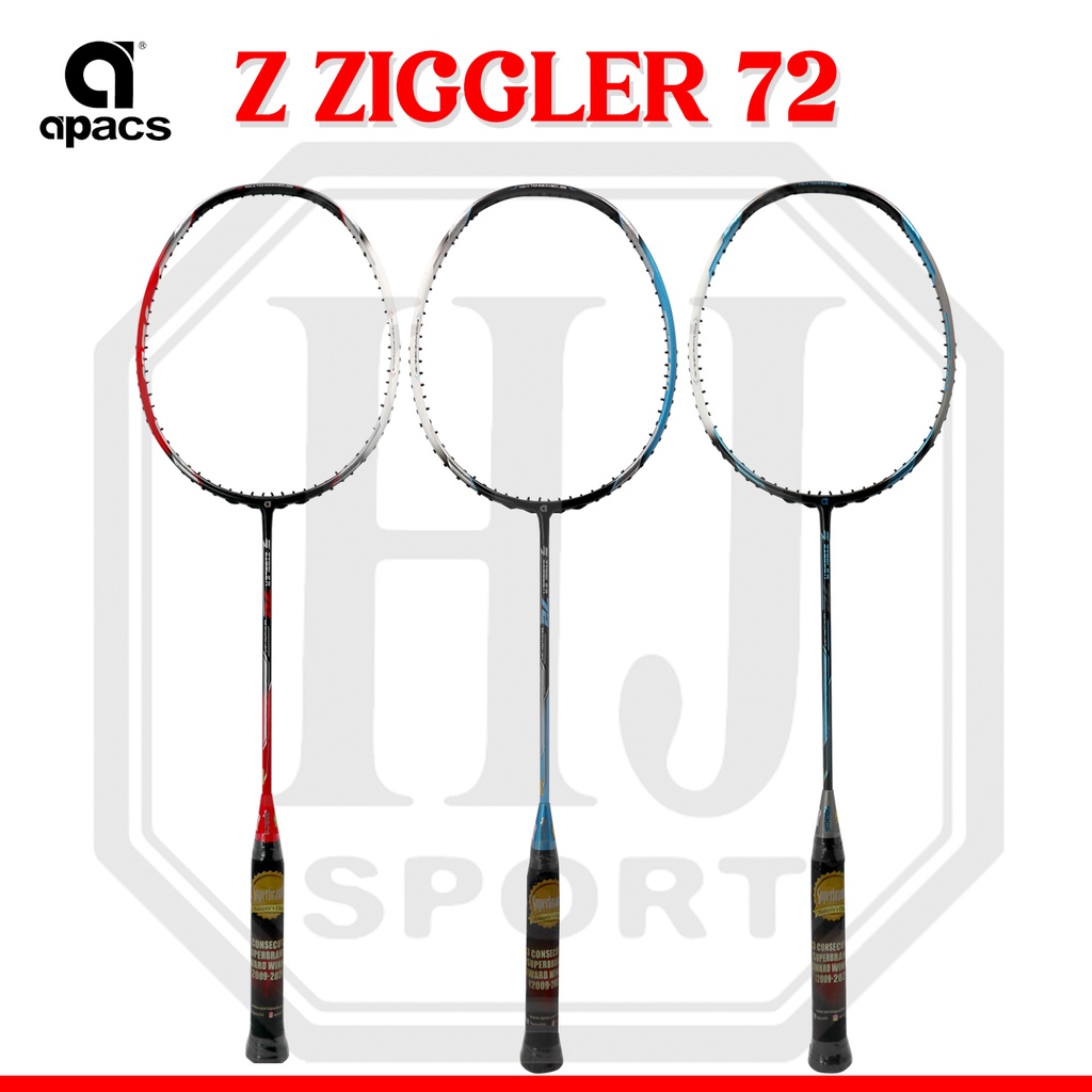 Jual Raket Original Apacs Z Ziggler 72 Original Bonus Komplit Badminton ...